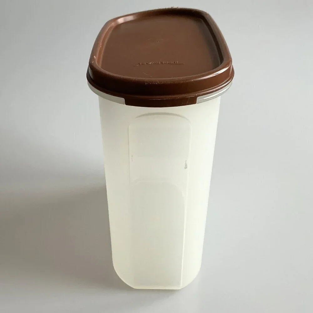 VINTAGE TUPPERWARE MODULAR MATES 9 3/4 CUPS AND 7-1/4 CUPS CONTAINER 2 PC SET